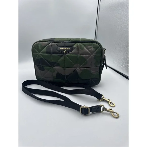 TWELVElittle Diaper Clutch Crossbody Diaperbag with Changing Pad Camo - Picture 15 of 15